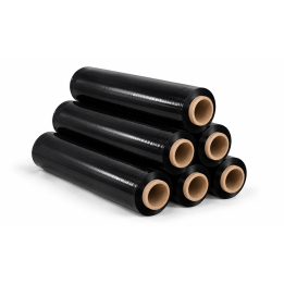 Folia stretch czarna 23 µm 3,0 kg – 6 szt. | PROFESTO